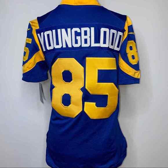 LA Rams Youth  Unisex Nike Jack Youngblood Jersey XXL /FITS LIKE A WOMENES SMALL - Picture 3 of 7